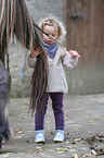 girl and Icelandic horse