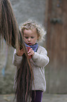 girl and Icelandic horse