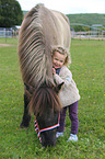 girl and Icelandic horse