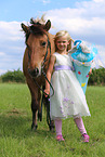 girl and Icelandic horse