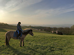 girl with Icelandic Horse