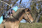 girl with Icelandic Horse