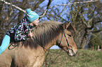 girl with Icelandic Horse