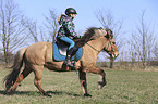 girl with Icelandic Horse