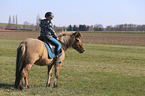 girl with Icelandic Horse