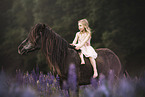 girl and Icelandic horse