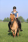 rider on Icelandic horse