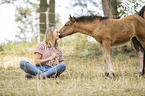 Icelandic horse foal