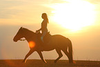 girl and Icelandic horse