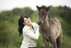 Icelandic horse foal