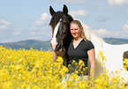 woman with Irish Tinker