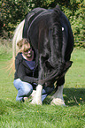 woman with Irish Tinker