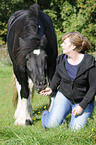 woman with Irish Tinker