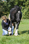 woman with Irish Tinker