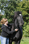 woman with Irish Tinker