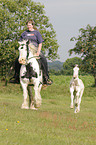 woman with Irish Tinker