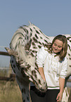 woman and horse