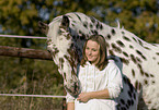 woman and horse