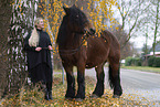 Woman with Mecklenburg cold blood