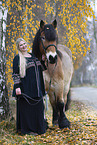 Woman with Mecklenburg cold blood