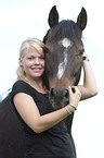 woman with New Forest Pony