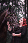 woman with horse