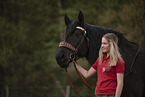 woman with Noriker Horse