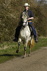 woman rides Paso Fino