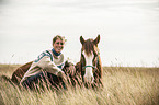 woman and Paso Peruano