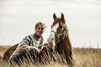 woman and Paso Peruano