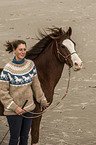 woman and Paso Peruano