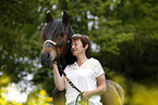 woman and Paso Peruano