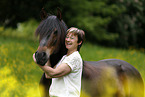 woman and Paso Peruano