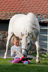 girl and pony