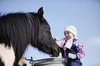 girl with pony