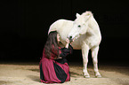 woman and Pony