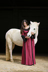 woman and Pony
