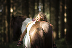 girl and pony