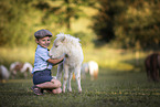 boy and foal