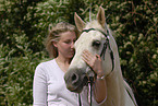 woman and Quarter Horse