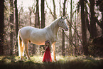 unicorn and girl