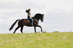 woman rides Rhinelander