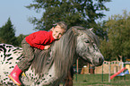 girl with shetland pony