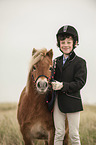 boy and Shetland Pony