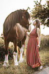 waman and Shire Horse