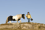 woman with Irish Tinker