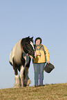 woman with Irish Tinker