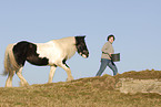 woman with Irish Tinker