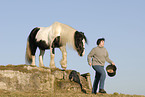 woman with Irish Tinker