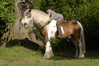 woman with Irish Tinker